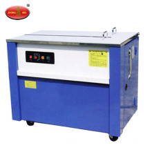 Machine de cerclage thermique semi-automatique de la table pp d&#39;emballage de table haute pour la boîte